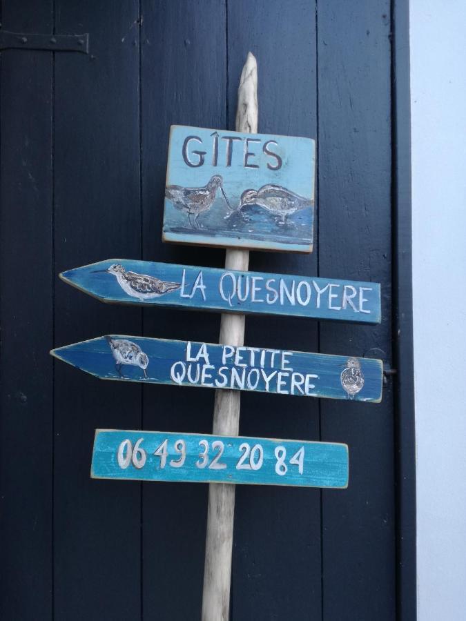 Les gîtes de La Quesnoyère Esterno foto